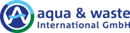 Logo aqua & waste International GmbH, Hannover