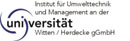 Logo Institut für Umwelttechnik und Management  an der Universität Witten/Herdecke gGmbH