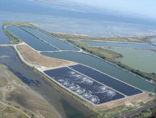 Abwasserteiche in Frankreich (Foto: FUCHS)